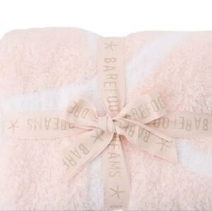 Barefoot Dreams CozyChic Baby Blanket Sunrise Pink Starfish 30"x40"
